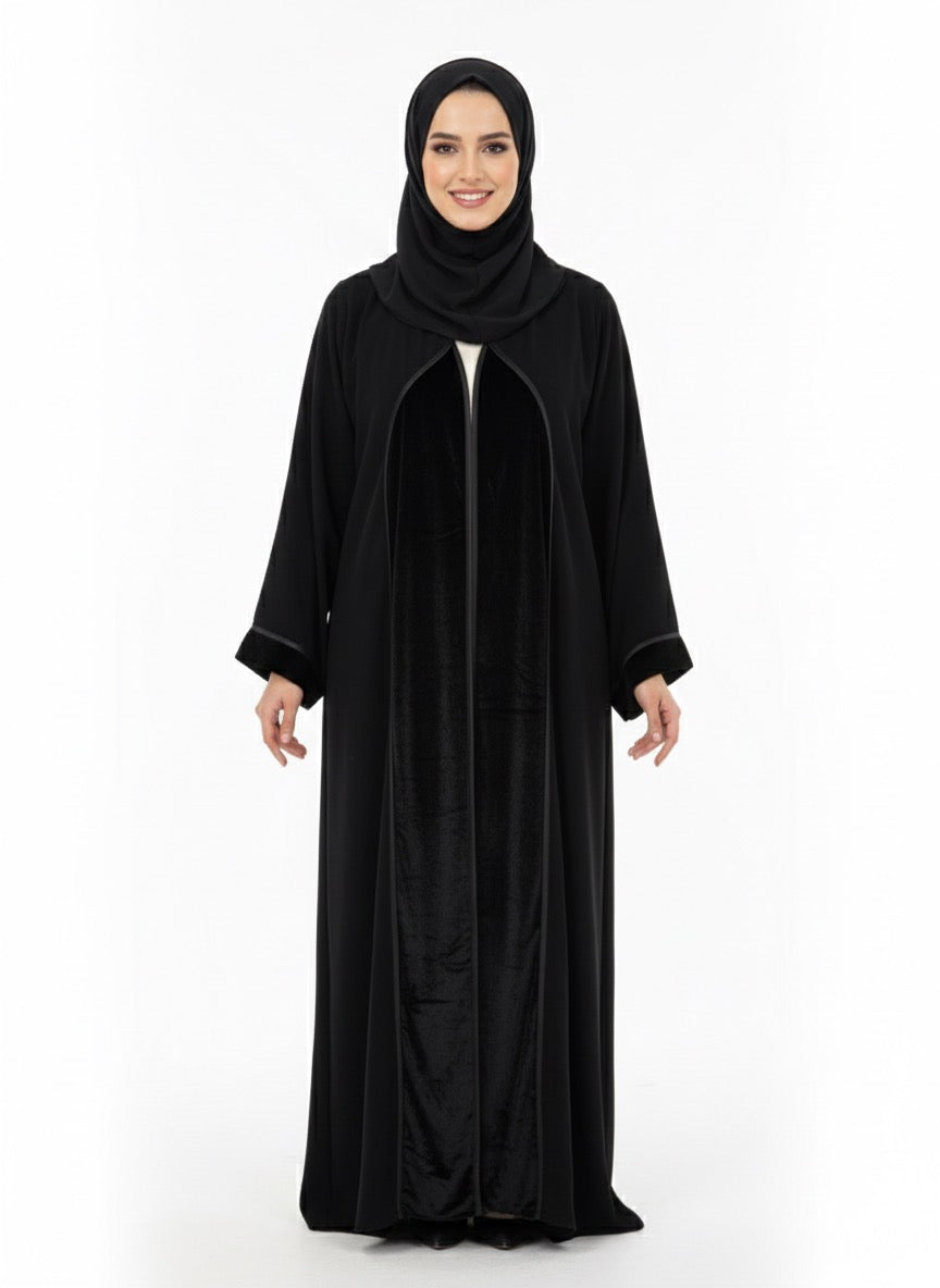 Zigzag abaya
