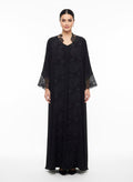 Floral Lace Abaya