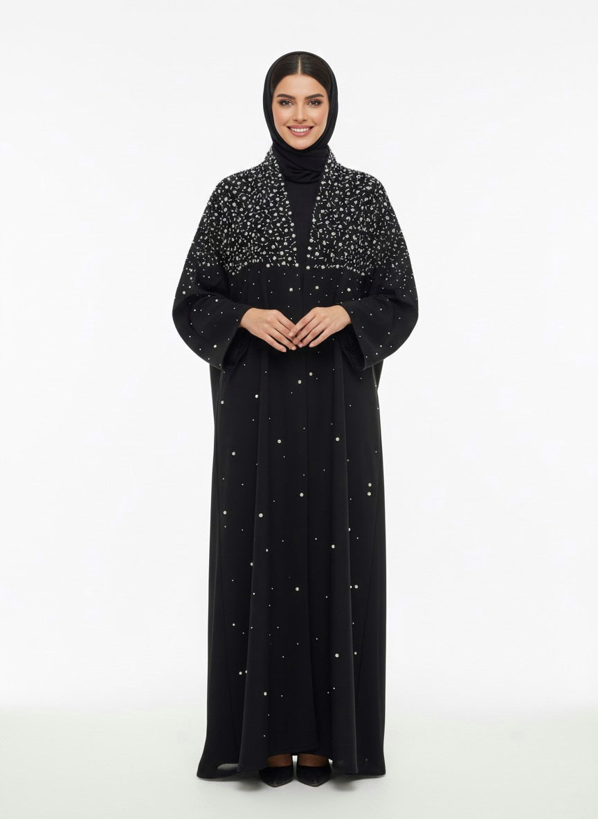 Wedding Satin Abaya