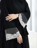 Luxury crystal abaya