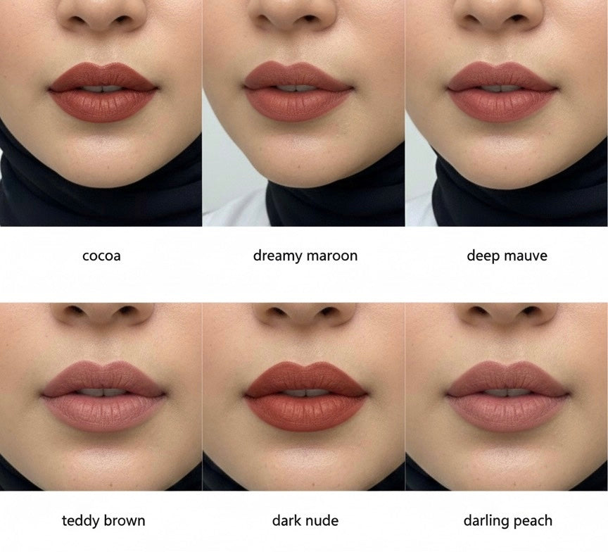 Velvet Liquid Lipstick by Muna Beauty